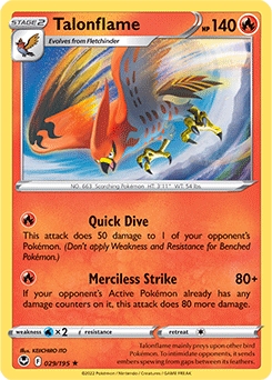 Talonflame #29 - Pokemon Silver Tempest