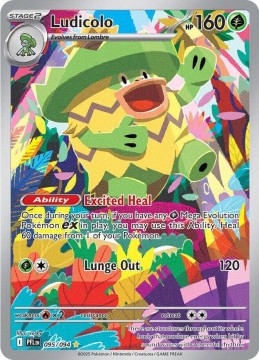 Ludicolo #95 - Pokemon Phantasmal Flames