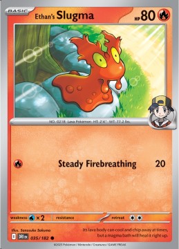 Ethan's Slugma #35 - Pokemon Destined Rivals