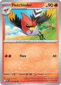 Fletchinder #13 - Pokemon Perfect Order 