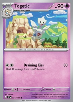 Togetic #71 - Pokemon Surging Sparks