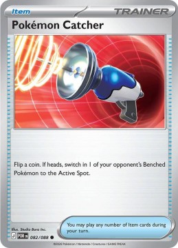 Pokemon Catcher REVERSE HOLO #82 - Pokemon Perfect Order