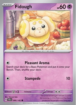Fidough #66 - Pokemon Stellar Crown