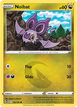 Noibat #132 - Pokemon Silver Tempest