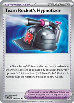 Team Rocket's Hypnotizer #206 - Pokemon Ascended Heroes