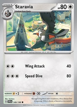 Staravia #149 - Pokemon Scarlet & Violet