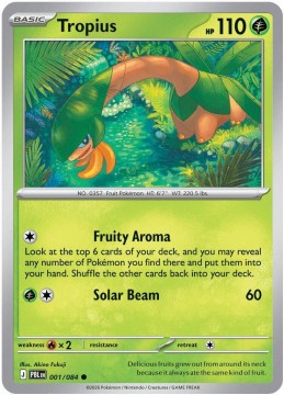 Tropius #1 - Pokemon Pitch Black