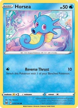 Horsea #35 - Pokemon Lost Origin