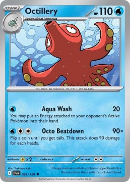 Octillery #34 - Pokemon Journey Together