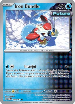 Iron Bundle REVERSE HOLO #62 - Pokemon Twilight Masquerade