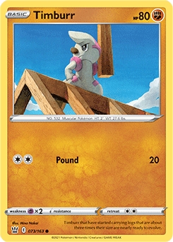 Timburr #73 - Pokemon Battle Styles
