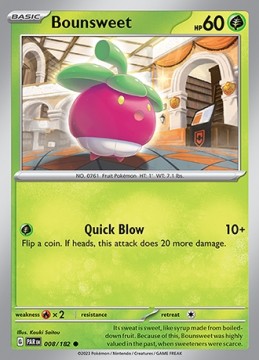 Bounsweet #8 - Pokemon Paradox Rift