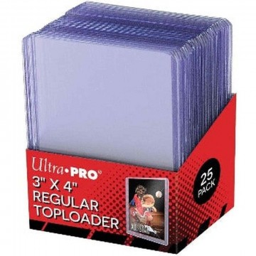 Toploader 3x4 25stk Clear Regular