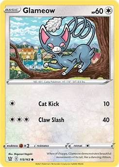 Glameow #115 - Pokemon Battle Styles 