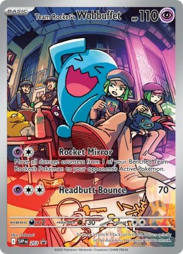 Team Rocket's Wobbuffet #203 - Pokemon Promo