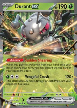 Durant EX #4 - Pokemon Surging Sparks