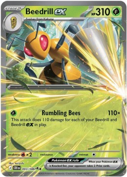 Beedrill EX #3 - Pokemon Chaos Rising 