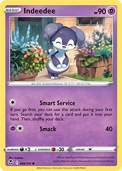 Indeedee #86 - Pokemon Silver Tempest