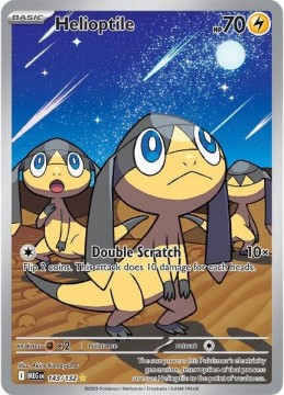 Helioptile #143 - Pokemon Mega Evolution