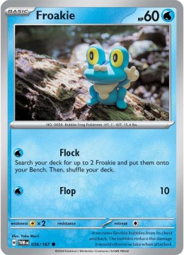 Froakie #56 - Pokemon Twilight Masquerade