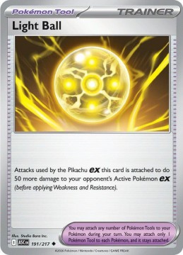 Light Ball #191 - Pokemon Ascended Heroes