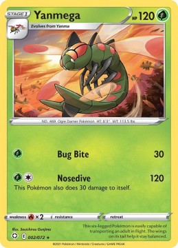 Yanmega #2 - Pokemon Shining Fates