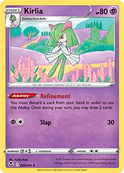 Kirlia #68 - Pokemon Silver Tempest 