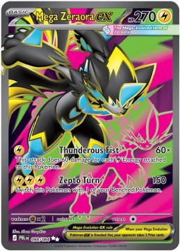 Mega Zeraora ex #98 - Pokemon Pitch Black