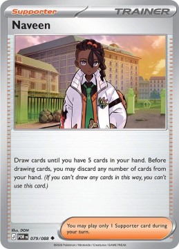 Naveen REVERSE HOLO #79 - Pokemon Perfect Order