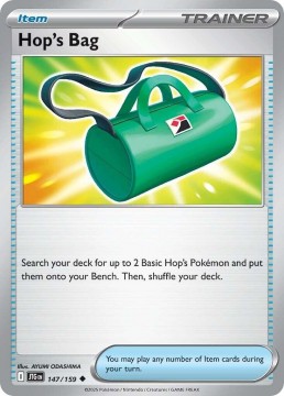 Hop's Bag REVERSE HOLO #147 - Pokemon Journey Together 