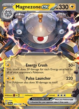Magnezone EX #65 - Pokemon Scarlet & Violet