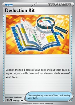 Deduction Kit #171 - Pokemon Surging Sparks