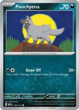 Poochyena ENERGY PATTERN #128 - Pokemon Ascended Heroes