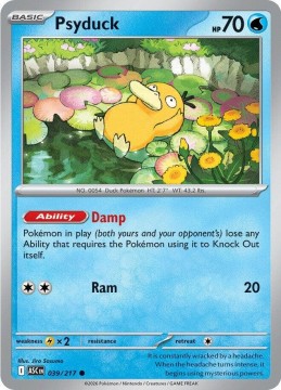 Psyduck POKEBALL PATTERN #39 - Pokemon Ascended Heroes