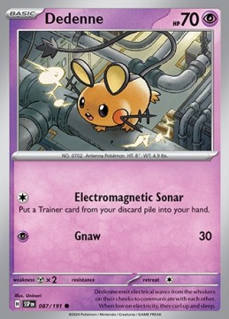 Dedenne #87 - Pokemon Surging Sparks