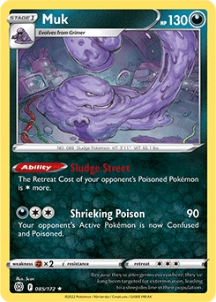 Muk #85 - Pokemon Brilliant Stars
