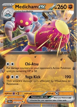Medicham EX #80 - Pokemon Stellar Crown