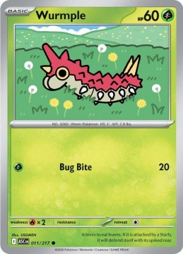 Wurmple ENERGY PATTERN #11 - Pokemon Ascended Heroes