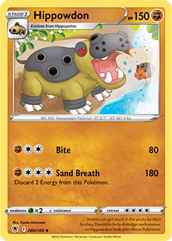 Hippowdon #80 - Pokemon Astral Radiance