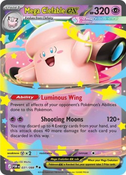 Mega Clefable EX #31 - Pokemon Perfect Order