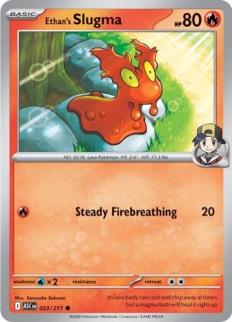 Ethan's Slugma ENERGY PATTERN #23 - Pokemon Ascended Heroes