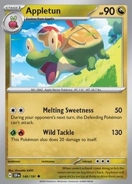 Appletun #140 - Pokemon Surging Sparks
