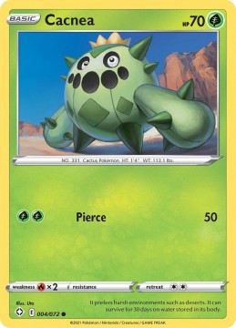 Cacnea #4 - Pokemon Shining Fates