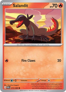Salandit #15 - Pokemon Perfect Order