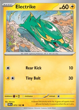 Electrike #75 - Pokemon Destined Rivals