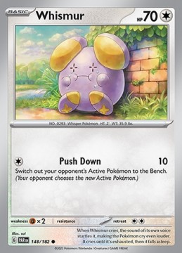 Whismur #148 - Pokemon Paradox Rift