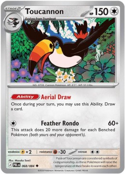 Toucannon #68 - Pokemon Pitch Black