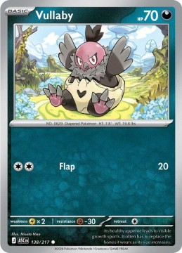 Vullaby POKEBALL PATTERN #138 - Pokemon Ascended Heroes
