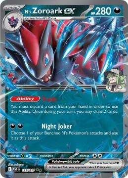 N's Zoroark EX #137 - Pokemon Ascended Heroes