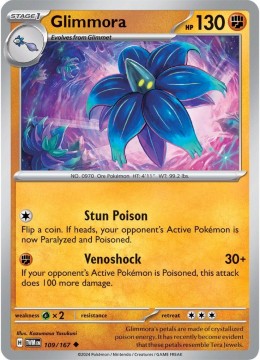 Glimmora REVERSE HOLO #109 - Pokemon Twilight Masquerade